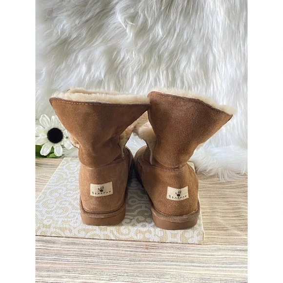 Bear Paw Boots Women's Winter Brown Warm Fall Winter Brown Boho Size US 8 - Picture 5 of 11